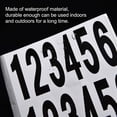 thumbnail image 4 of 10 Sheets Number Stickers Mailbox Letters Black Vinyl Alphabet Number Stickers, 4 of 5