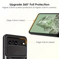 thumbnail image 5 of Google Pixel 8 Case with Kickstand & Camera Cover Armor Series Protective Phone Cover for Google Pixel 8, 5 of 5