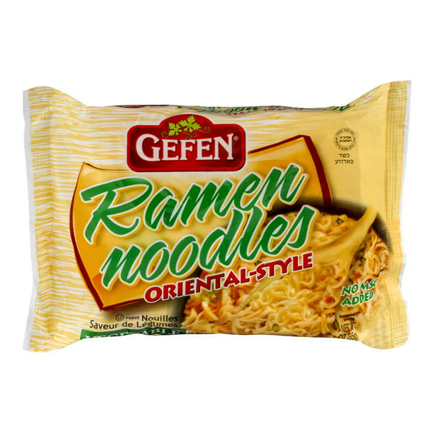 Gefen Ramen Noodles Oriental Style Vegetable Flavor 3 Oz Walmart Com Walmart Com