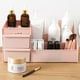 thumbnail image 4 of Organizador de escritorio de maquillaje con cajones, organizador de cuidado de la piel para cosméticos, soporte de tocador para lápiz labial, pinceles,, esmalte de uñas y joyas Ormromra, 4 of 5