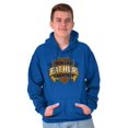 thumbnail image 2 of Worlds Greatest Father Trophy Dad Men's Big & Tall Graphic Hoodie Brisco Brands 2X, 2 of 4