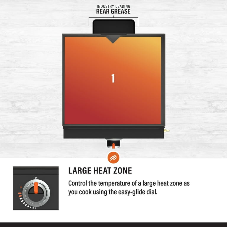 Blackstone Adventure Ready Single Burner 17" Tabletop Propane Griddle