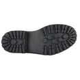 thumbnail image 4 of Top Moda Women Combat Army Style Boots Lace Up Side Zipper Lug Platform Sole Booties TOON-22 Black Patent 9, 4 of 4