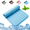 Blue, variant on Dog Cooling Mat, Pet Ice Silk Cooling Mat for Indoor Outdoor, Soft Comfortable ICY Nap Mat for Small Medium Large Pets