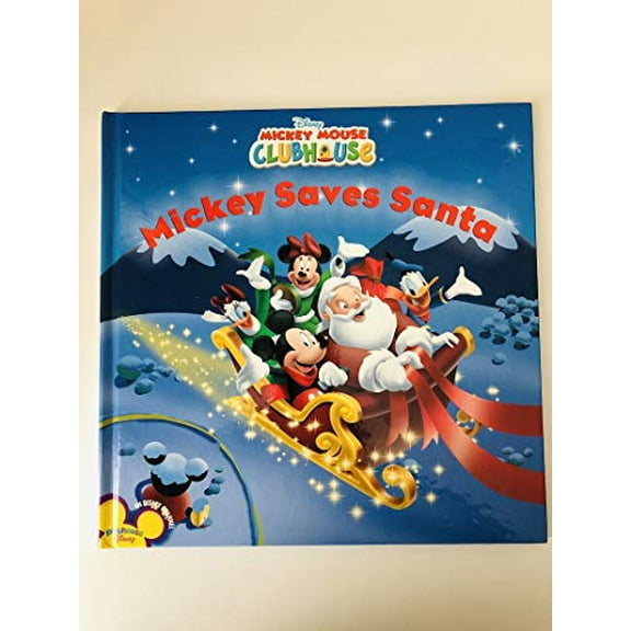 Pre-Owned Mickey Saves Santa (Disney Mickey Mouse Clubhouse) Paperback