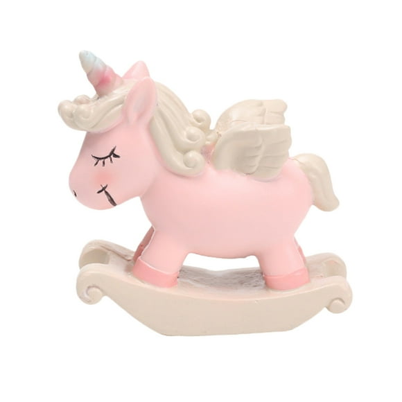 CIMAXIC Birthday Mini Unicorn Cake Decor My Little Unicornion Cake Topper Birthday Party Decor,2.56"X0.98"X2.36"