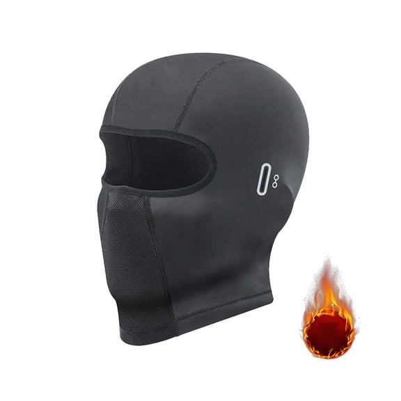 Ahabrexf Face Mask for Men,Fleece-Lined Windproof Balaclava for Skiing and Cold Weather Outdoor Sports