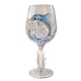 thumbnail image 2 of BUDAO00 Ocean Wine Glass, Dolphin Decorative Stemmed Goblet with 3D Sea Life Design and Coastal Style, Novelty Drinkware for Wine, Table Settings, Beach House Decor and Ocean Lovers, 2 of 6