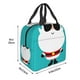 thumbnail image 3 of Easygdp Cute Santa Claus Bolsa Térmica Premium - Tela Oxford Impermeable, Gran Capacidad, Bolsillo Frontal, Unisex para Trabajo, Escuela, Actividades al Aire Libre y Picnics, 3 of 8