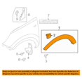 thumbnail image 3 of CAPA For 11-16 Sportage Front Fender Flare Wheel Opening Molding Trim SET PAIR, 3 of 3