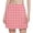 Red, variant on QTBIUQ Girls Athletic Skort Fake Two Piece Skirt Grid High Waist A-Line Solid Color Skirt for Running Tennis Casual Play Outfit