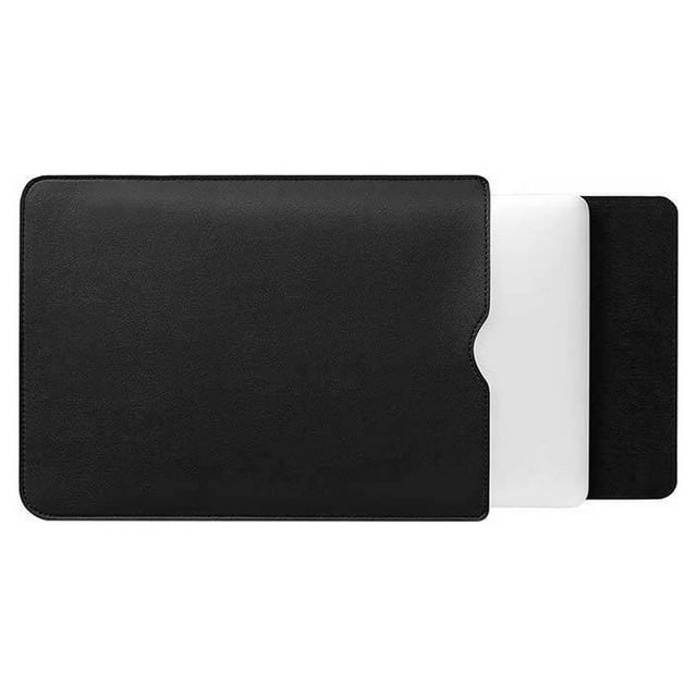 Universal Laptop Storage Bag Sleeve Case Dust-proof Notebook Anti-lost Protector Cover Mouse Mat Guard for Office Travel Black 15inch