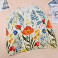thumbnail image 6 of Watercolor Wildflowers Womens Oversized Sweatshirts Hoodies Crewneck Casual Tops Comfy FallWinter Clothes 2024, 6 of 7