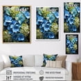 thumbnail image 4 of Designart "Detailed Hydrangea Floral Artistry" Hydrangea Wall Art Living Room, 4 of 7