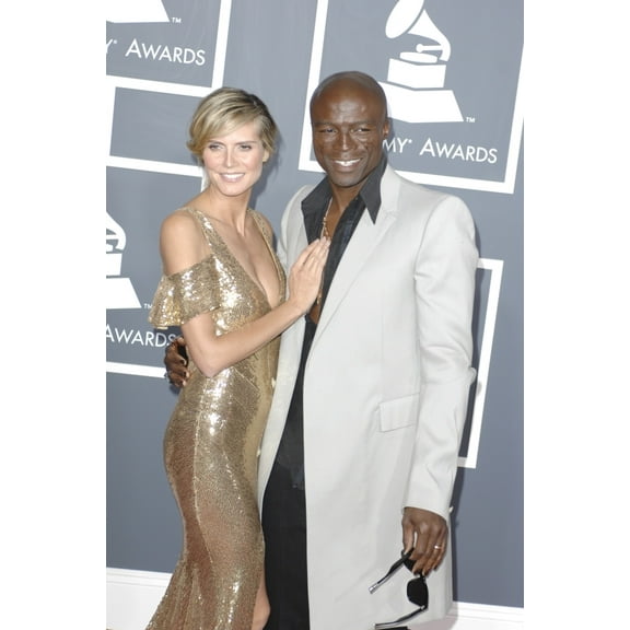 Heidi Klum Seal At Arrivals For The 53Rd Annual Grammy Awards Staples Center Los Angeles Ca February 13 2011. Photo