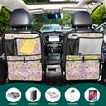 thumbnail image 5 of Pastel office supplies pattern Car Seat Back Kick Protectors,162 Pack Kick Mats with Storage Pockets for Vehicles to Protect from Dirt, Mud & Scratches, 5 of 5