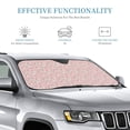 thumbnail image 2 of Bingfone Floral Retro Style Car Windshield Sunshade,Sun Foldable Sun Shield Sun Visor for Car - Medium, 2 of 8