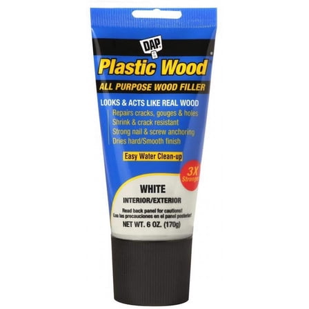 Woodfill Plastic Wht 6oz