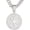Silver-A, variant on Round star Hip-hop Cuban Chain, Rhinestone Pendant Necklace Jewelry For Men，Men's Fashion Jewelry