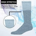 thumbnail image 4 of Yacht & Smith Big And Tall Mens Athletic Cotton Tube Socks, Wholesale Bulk Pack Referee Socks - King Size, by SOCKS’NBULK, 4 of 7
