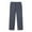 Gray, variant on SnZhen Men's Pants Men's Business Casual Middle Waist Button Up Pants With Pockets Solid Color Straight-leg Pants