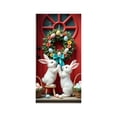 thumbnail image 2 of Tdxkok Rideau de Porte de Pâques Décor Œufs de Pâques Lapins Couverture de Porte de Festival Décor Extérieur Intérieur de Pâques, 2 of 6