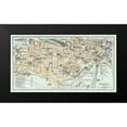 thumbnail image 2 of Baedeker 18x12 Black Modern Framed Museum Art Print Titled - Kassel Germany - Baedeker 1914, 2 of 5