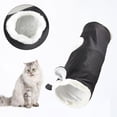 thumbnail image 4 of Juguetes de para gatos plegables - Tubos interactivos para mascotas - Tubo para s de 2 vías con orificios chirriar Sunnimix Túnel de gato, 4 of 8