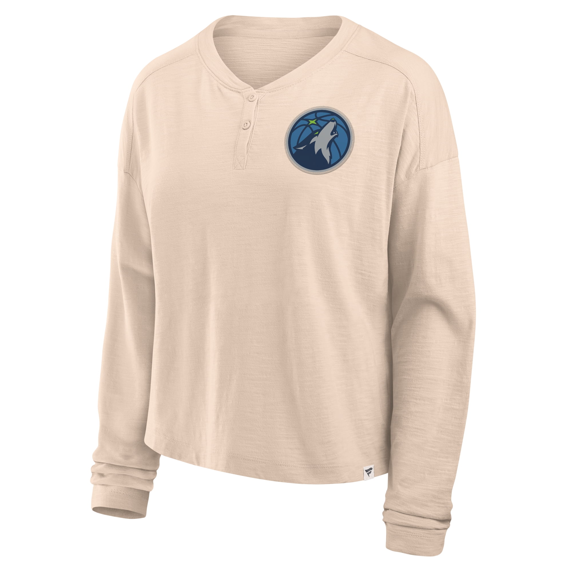 売れ筋商品|||ファナティクス カットソー トップス レディース Women'sNatural Minnesota Timberwolves Boxed Out Drop Fashion Long Sleeve T-Shirt Natural Women's Minnesota Timberwolves Fanatics Natural Boxed Out