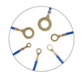 thumbnail image 2 of Kearding Terminales de anillo M3/M5/M6/M8/M10, conectores de crimpado de alambre de latón, equipo de ojo, Kit de terminales de gancho de Type3 NO3, 2 of 6