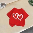 thumbnail image 2 of vdgthytj Toddler Kids Valentine's Day T-Shirts Boys Girls Crewneck Heart Print Short Sleeve Graphic Summer Tee Tops, 2 of 5