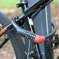 thumbnail image 4 of Security Bike Lock Rust-proof Corrosion Resistant Anti-saw Combination 4 Number Code Bike Lock for Road Bike Black A, 4 of 13