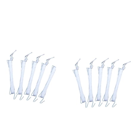 10x 10M Garden Tomato Hook Vegetable Clamps for Garden Farms Planting Tomato