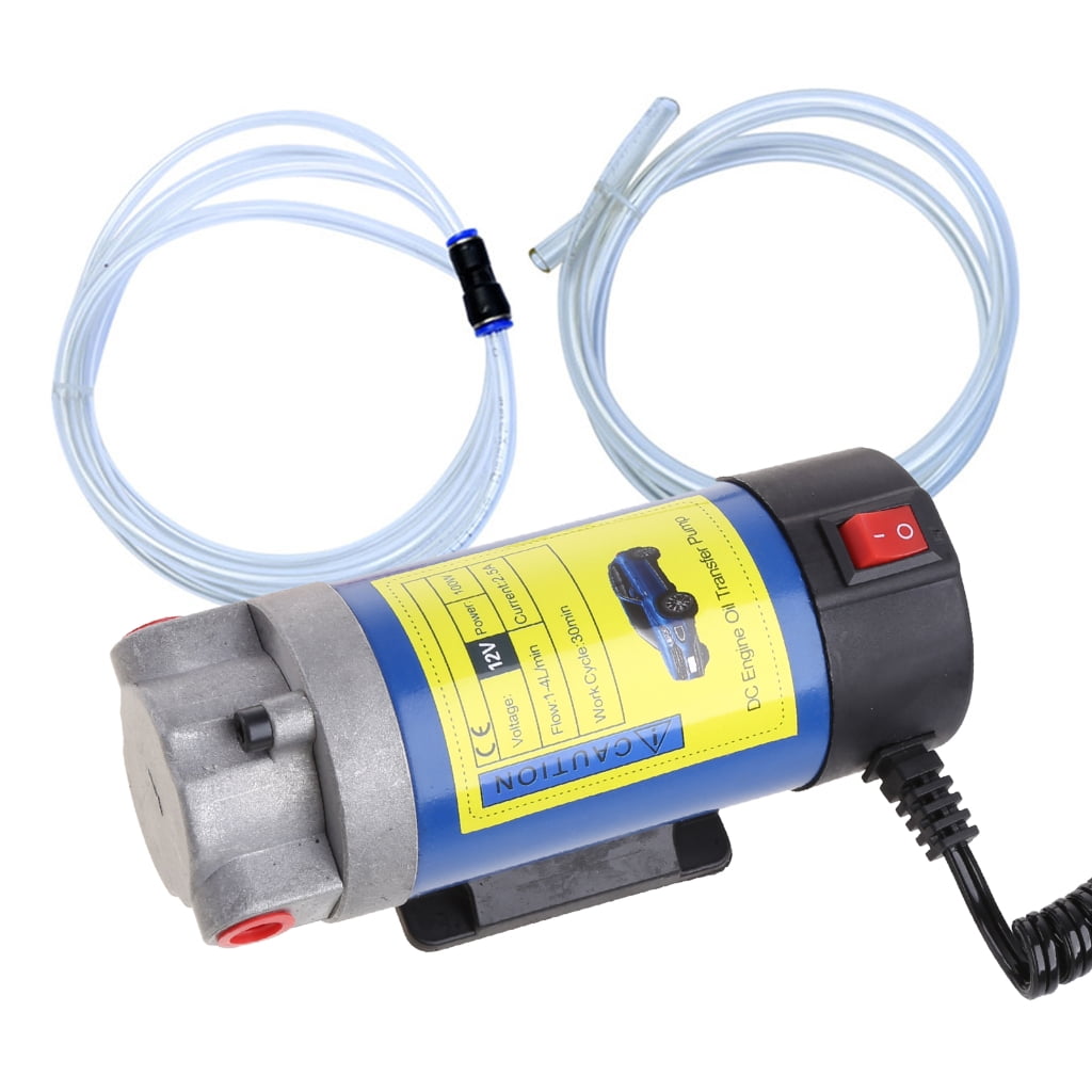 Portable Oil Change Pump Extractor Oil Fluid Pump Extractor for w/Hose 12V 2-3L/