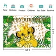 thumbnail image 2 of The Lion King Backdrop for Birthday Party Decorations, Wild Jungle Background for Baby Shower Party Cake Table Decorations Supplies, The Lion King Theme Banner, 5x3FT, 2 of 4