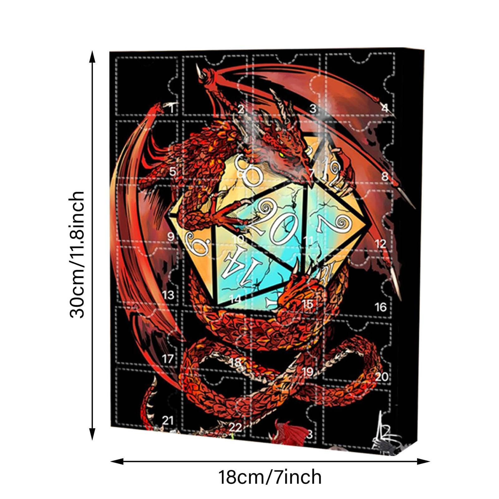 DND Advent Calendar 2024 - Dive into Christmas with Dungeons and 