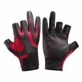 thumbnail image 1 of Soidarity 1 par de guantes de pesca térmicos antideslizantes invierno motocicleta Camping conducción nieve esquí patinaje cálido mitones transpirables Pescar Rojo METRO Soidarity OD029778-01, 1 of 6