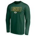 thumbnail image 2 of Men's Green Green Bay Packers Squad Throwbacks Long Sleeve T-Shirt, 2 of 3