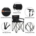 thumbnail image 3 of Goplus Portable 38'' Oversized High Outdoor Beach Chair Camping Fishing Folding Chair, 3 of 10