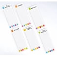 thumbnail image 3 of Inkdotpot Pack of 6 Funny Magnetic Dry Erase List For Fridge, Wipe Clean w/ NoStain, Quick Notes Shopping & Grocery List Whiteboard for Fridge, 8.75" x 3.8"(Monster Print), 3 of 6