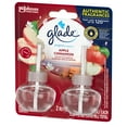 Glade PlugIns Refill 2 ct, Apple Cinnamon, 1.34 FL. oz. Total, Scented