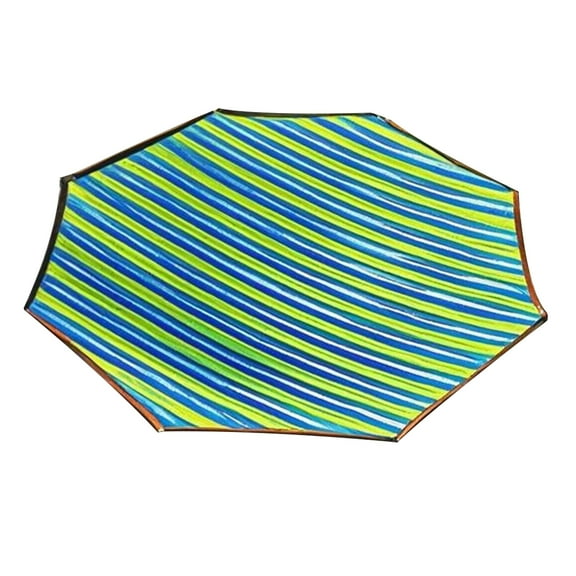 Hyasfey 6/8/10/12/14/15/16-Feet Trampoline Sunshade Cover UV Resistant Waterproof Weather-resistant Outdoor 6-12 Poles Trampoline Canopy Sun Protection Top Cover