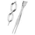 thumbnail image 6 of WHAMVOX 1 Set Heavy-duty Metal Tweezers Jewelry Craft Tweezers Beads Picking Tong, 6 of 8