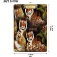 thumbnail image 2 of FMSHPON King of Beasts Clipboard Hardboard Wood Nursing Clip Board and Pull for Standard A4 Letter 13x9 inches, 2 of 7