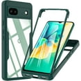 thumbnail image 1 of KOMI Case for Google Pixel 6A, 360 Degree Full Body Rugged with Built-in Screen Protector Heavy Duty Protection Slim Fit Shockproof Cover for Google Pixel 6A Phone Case 6.1" (Green), 1 of 5