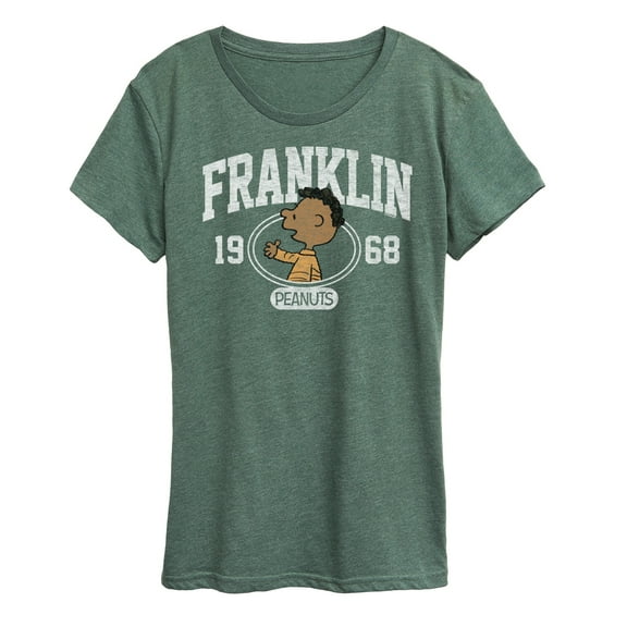 Peanuts - Franklin 1968 - Women's Short Sleeve Graphic T-Shirt