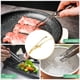 thumbnail image 5 of Uxcell 3 Pcs Pinzas para BBQ Coreanas y Japonesas 11.5" Acero Inoxidable 430 Oro, 5 of 6