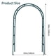 thumbnail image 2 of Enrejado metálico Garden Arch RUBFAC para plantas trepadoras, 239 cm, 2 of 7