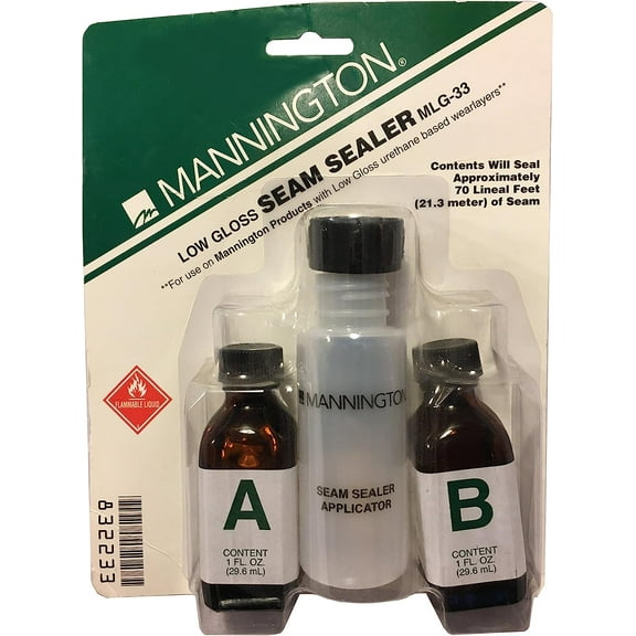 Mannington Low Gloss Seam Sealer Kit - Vinyl Floor Repair Sealer