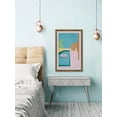 thumbnail image 3 of The Pool Framed Painting Art Print, 16.00" x 1.50", 3 of 6